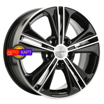 6x16/5x114,3 ET43 D67,1 KHW1603 (Creta/Seltos) Black-FP