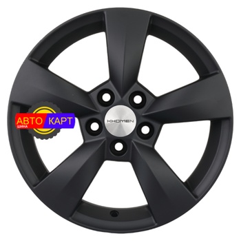 6x15/5x100 ET43 D57,1 KHW1504 (Fabia) Black matt