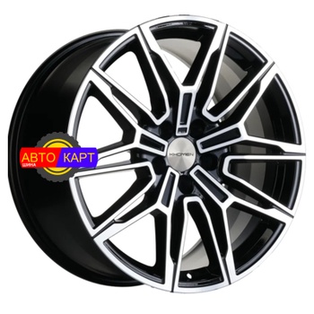 8,5x19/5x112 ET30 D66,6 KHW1904 (Audi/VW) Black-FP