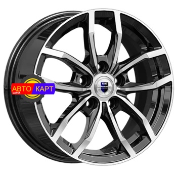 6,5x15/5x114,3 ET39 D60,1 Фрост (КС1048) Алмаз черный