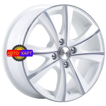 6x15/4x100 ET48 D54,1 Мальта (КЛ189) Алмаз белый