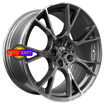 8,5x19/5x120 ET25 D66,5 5407 Gun Grey Machined Face (PDW)