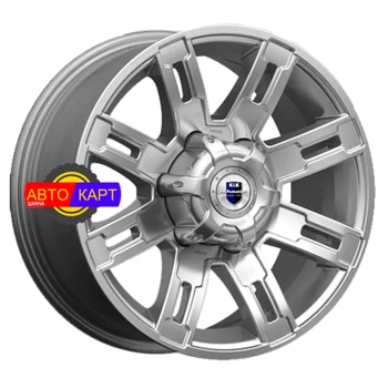 7,5x16/6x139,7 ET22 D107,1 Полюс (КС609M) Дарк платинум