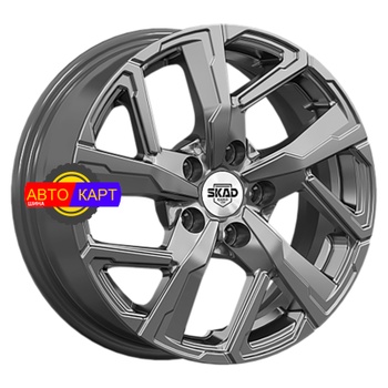 6x15/5x114,3 ET50 D67,1 Смолвуд (КЛ1200) Графит