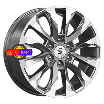 8x20/6x139,7 ET55 D100,1 КР007 (TANK 700) Diamond Gloss Graphite