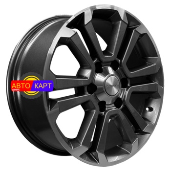 7,5x18/6x139,7 ET45 D93,1 KHW1817 (Mazda BT50) Gray-FP