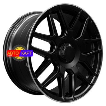 9,5x19/5x112 ET42 D66,6 L5424 Semi Matt Black+Machine Lip (PDW)
