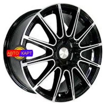 7x16/5x100 ET38 D67,1 Le-Mans (КЛ237) Алмаз (АРС 014 black)