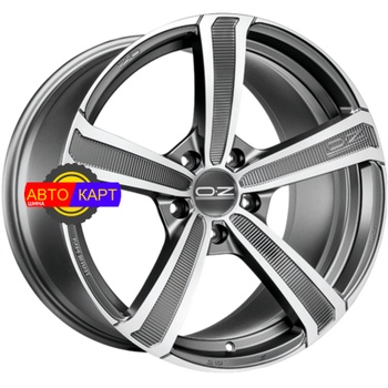 9,5x20/5x112 ET52 D79 Montecarlo HLT Matt Dark Graphite Diamond Cut