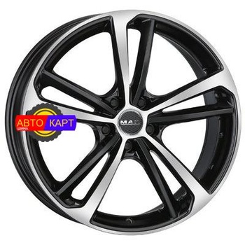 8,5x21/5x112 ET43 D66,45 Nurburg Black mirror