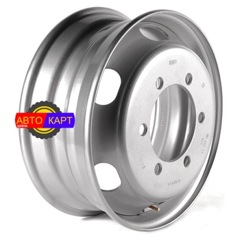6,75x17,5/6x205 ET122 D161 M18DS32 Silver (1711D) Мерседес 814,815 (Аналог HL 8483)