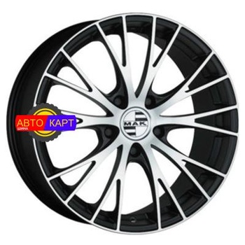 9x18/5x112 ET21 D66,45 Rennen Ice Black