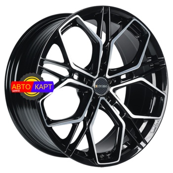 8x18/5x114,3 ET37 D66,5 FA8534 Gloss Black Machined Face (ZJH)