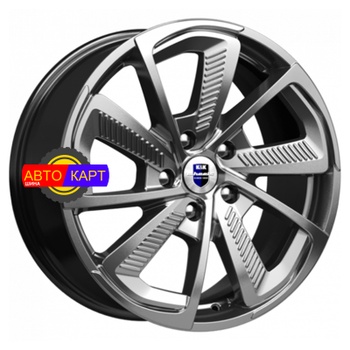 8x18/5x120 ET50 D65,1 C.T.G. (КС687) Дарк платинум