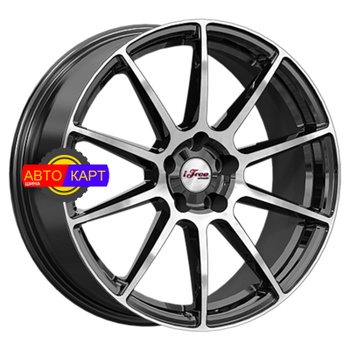 7x18/5x108 ET33 D60,1 Винзор (КС1008) Блэк Джек