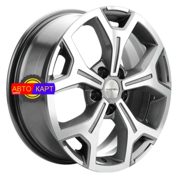 6,5x17/5x120 ET55 D65,1 KHW1710(2) (VW Transporter) Gray-FP