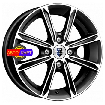 5x14/4x100 ET49 D54,1 Флэш (КС698) Алмаз черный
