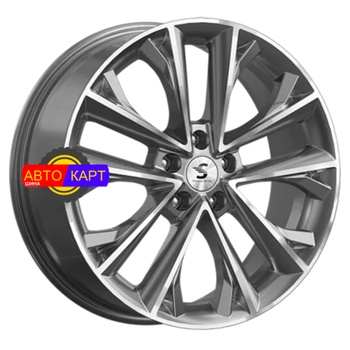 7x18/5x112 ET45 D57,1 КР012 (Karoq/Taos) Diamond Gloss Graphite