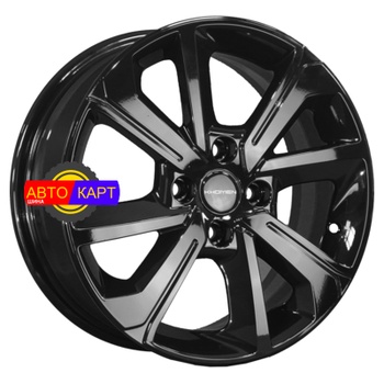 6x15/4x100 ET50 D60,1 KHW1501 (Vesta) Black