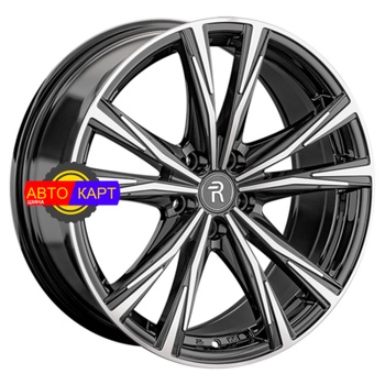 8x18/5x108 ET33 D60,1 CHR119 BKF (конус, C570)