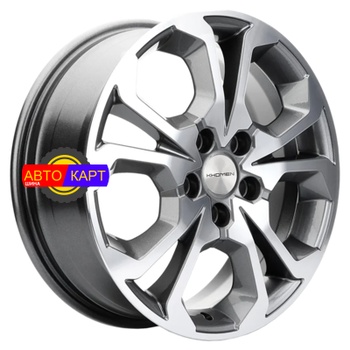 6,5x17/5x114,3 ET50 D64,1 KHW1711 (Haval/Honda) Gray-FP