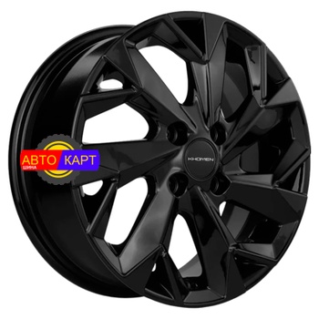 6x15/4x100 ET39 D56,6 KHW1508 (Cobalt) Black