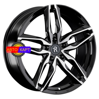 8x18/5x112 ET43 D57,1 SK214 BKF (конус, C570)