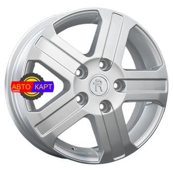 6x16/5x130 ET66 D89,1 RN201 Sil (конус, C570)