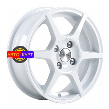 5,5x14/4x100 ET38 D67,1 Ягуар (КЛ147) Белый