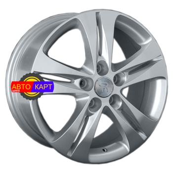 7,5x17/5x114,3 ET52,5 D67,1 KI210 Sil (конус, C570)
