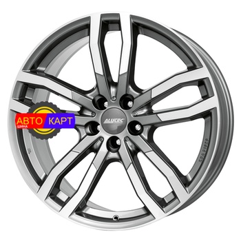9,5x21/5x112 ET53 D66,5 DriveX Metal Grey Front Polished