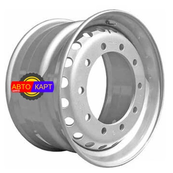 11,75x22,5/10x335 ET135 D281 Silver (14 мм) (уп.)