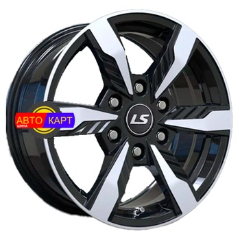 7,5x17/6x139,7 ET30 D106,1 1301 BKF (конус, Колпак+лого)