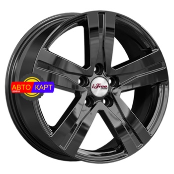 7x17/5x114,3 ET50 D66,1 Rebel (КС913) BK