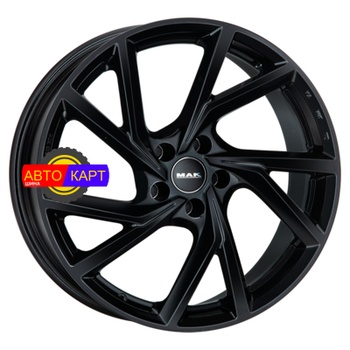 8x18/5x112 ET43 D57,1 Kassel Gloss Black