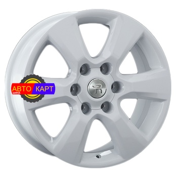 7,5x18/6x139,7 ET25 D106,1 TY68 White (пш) 900 кг