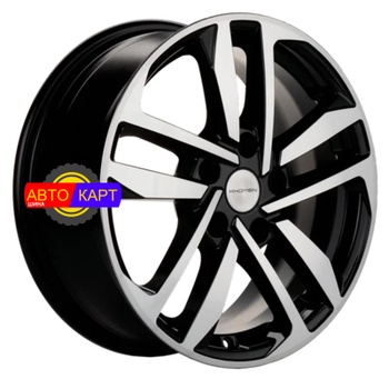 6,5x16/5x100 ET39 D57,1 KHW1612 (Polo) Black-FP