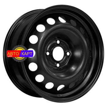 6x16/4x100 ET37 D60,1 16019 AM Black Sandero Stepway
