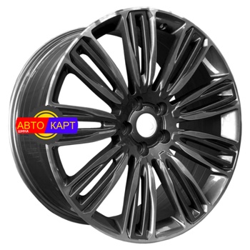 9,5x21/5x120 ET48 D72,56 5312 Gun Metal Machined Face (PDW)