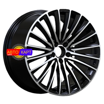9,5x20/5x112 ET36 D66,6 Y5909B Black Lip (BKNG Alloy wheel)