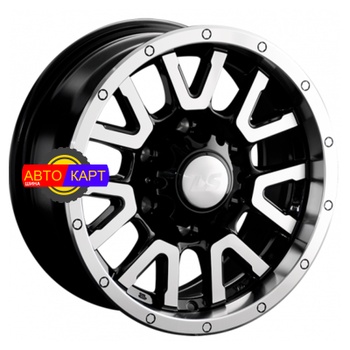 7x15/6x139,7 ET10 D106,1 1288 BKF (конус, Колпак+лого)