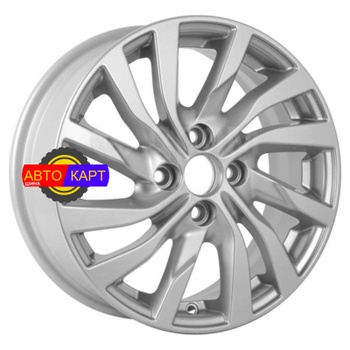 6x15/4x100 ET46 D54,1 КС882 Сильвер