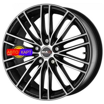 8x18/5x112 ET50 D57,1 Rapide Ice Black