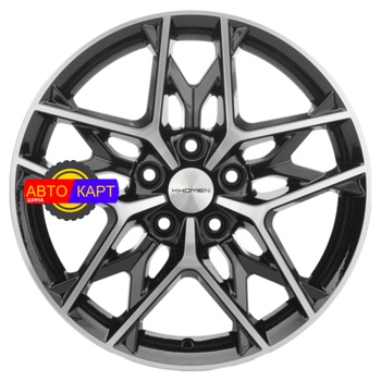 7x17/5x112 ET49 D57,1 KHW1709 (Octavia) Black-FP