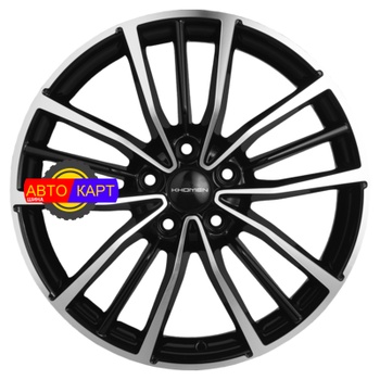 7x18/5x112 ET43 D57,1 KHW1812 (Kodiaq/Tiguan/Audi Q3) Black-FP