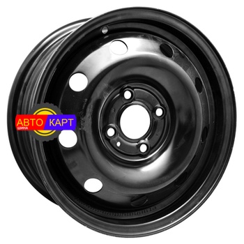 6x15/4x100 ET50 D60,1 Lada Largus Черный