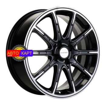 6,5x17/4x100 ET50 D60,1 KHW1707 (Lada Vesta) Black-FP
