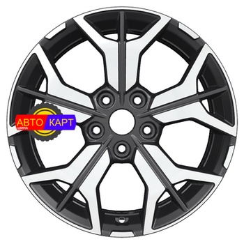 7x17/5x114,3 ET45 D66,1 KHW1715 (Teana/X-trail) Black-FP