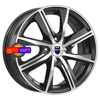 7x16/5x100 ET38 D67,1 Арнар (КС904) Алмаз черный