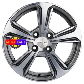 6x15/4x100 ET50 D60,1 KHW1502 (Vesta) G-Silver-FP